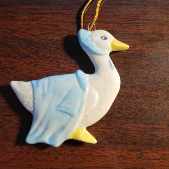 Beatrix Potter Rebeccah the Puddle Duck Ornament - Picture 1 of 4
